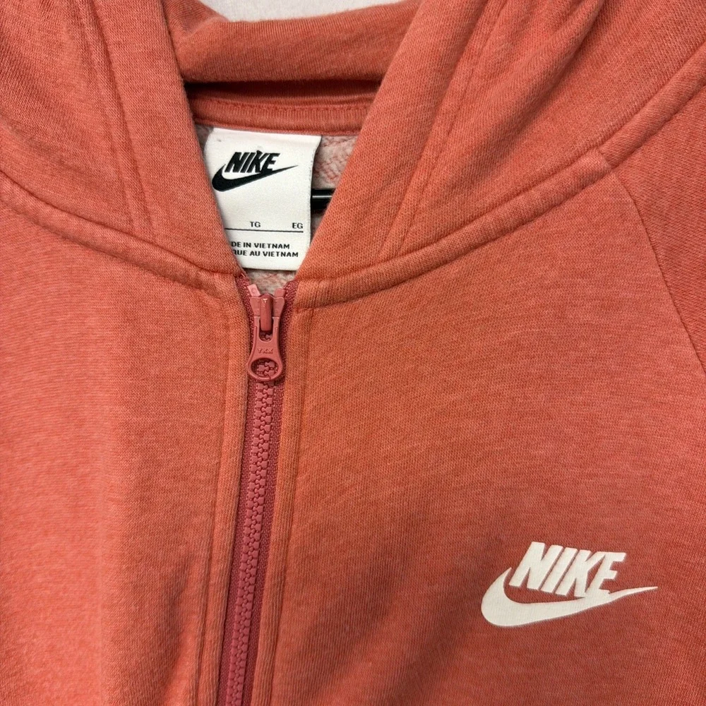 Vintage Nike Hoodie Sweatshirt 1/2 Zip Mens Extra Large Hooded Sports - Picture 2 of 7
